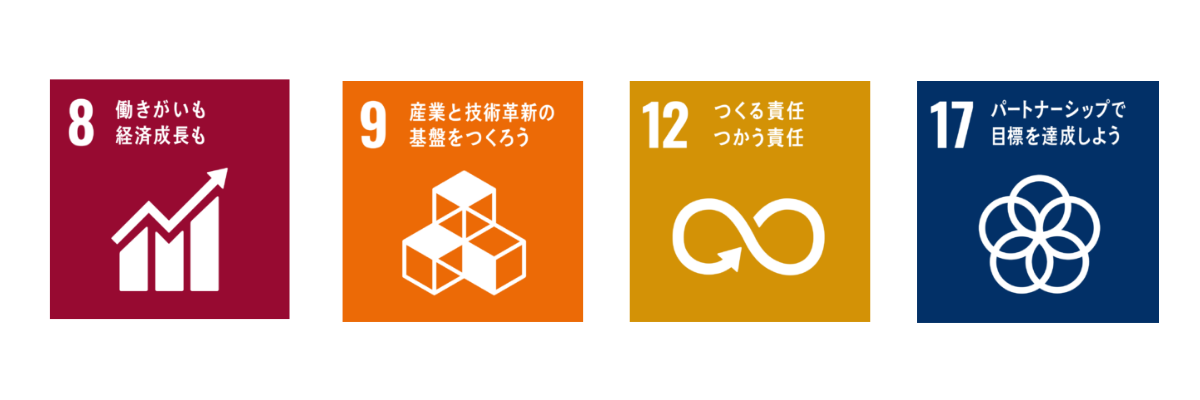 SDGs 8・9・12・17